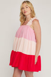 MURPHY TIERED MINI DRESS