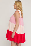 MURPHY TIERED MINI DRESS