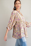 FLORAL TUNIC TOP