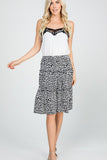 LEOPARD PRINT SKIRT