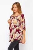 CURVY GABBY MEDALLION TOP