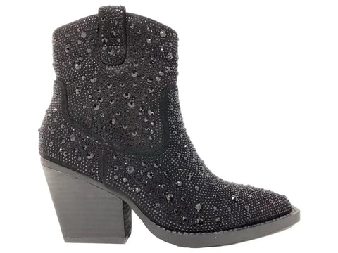"Kady" Very G Sparkly Ankle Booties